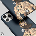 Pugnacious Popoye Matte Case Phone Cover
