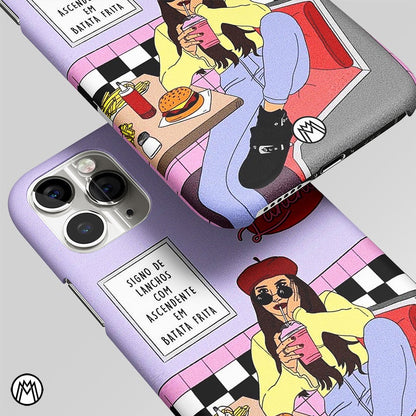 Foodie Diner Matte Case Phone Cover