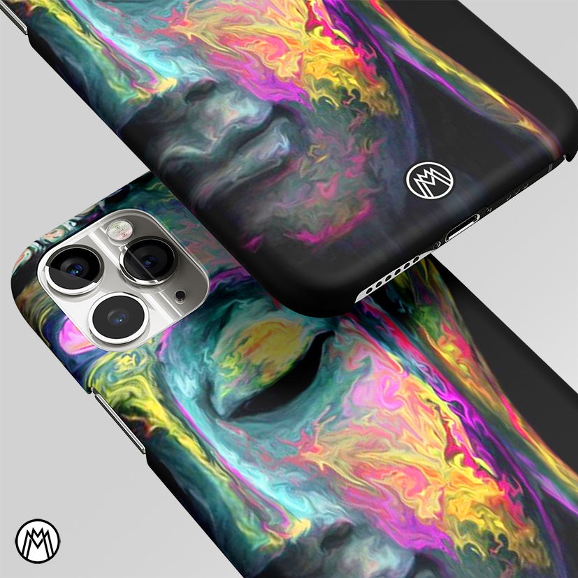Colourful Peace Budhha Matte Case Phone Cover
