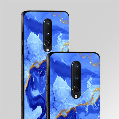 Marine Mystic Marble Glass Case Phone Cover