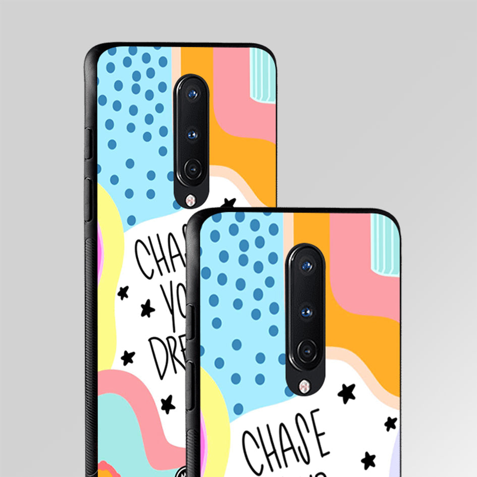 Chase Your Dreams Glass Case Phone Cover