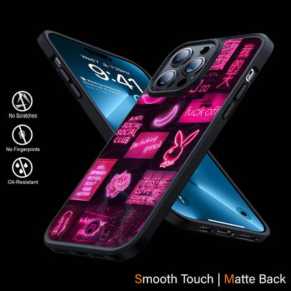 Black Pink Aesthetic Collage Phone Cover | MagSafe Case