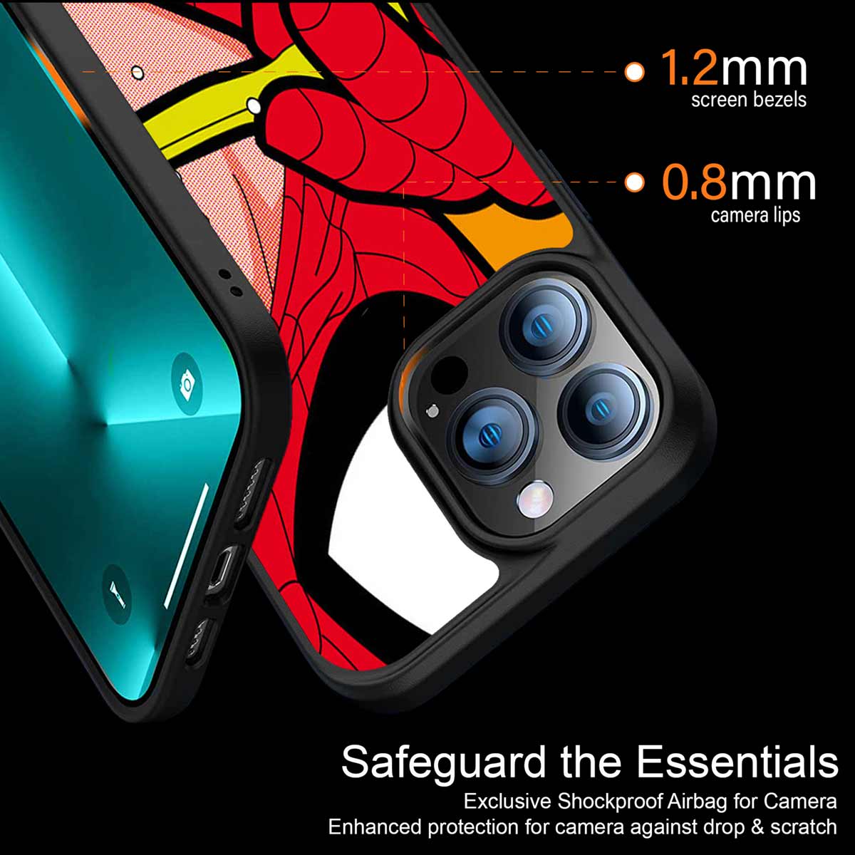 Brushing Spiderman Phone Cover | MagSafe Case