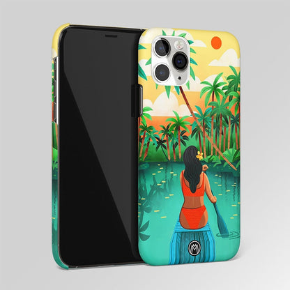 Tropical Girl Matte Case Phone Cover