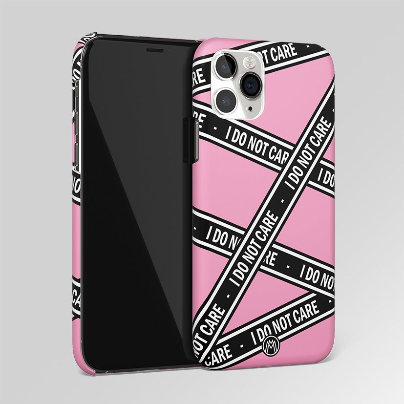 I Do Not Care Matte Case Phone Cover