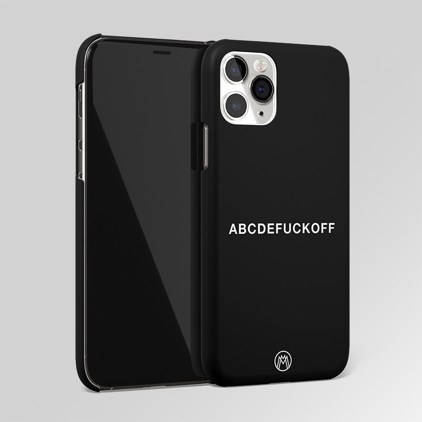 ABCDEFUCKOFF Matte Case Phone Cover