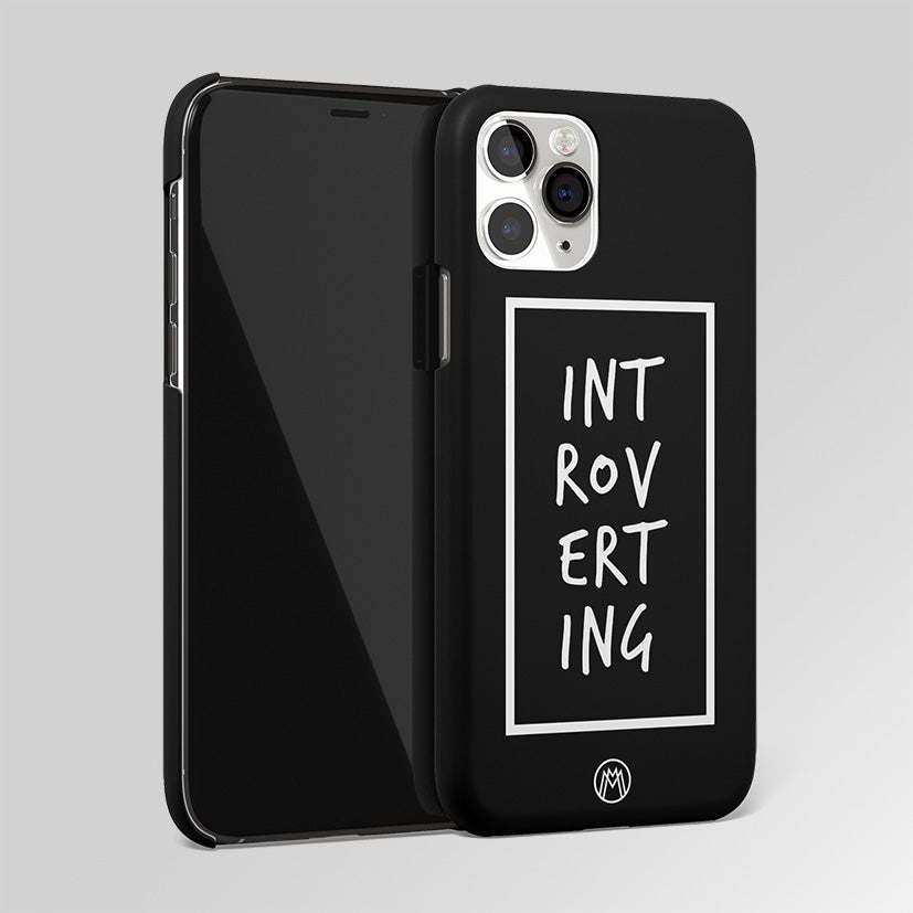 Introverting Matte Case Phone Cover