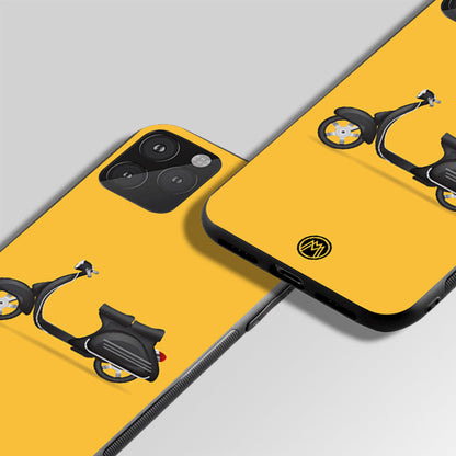 Scooter Glass Case Phone Cover