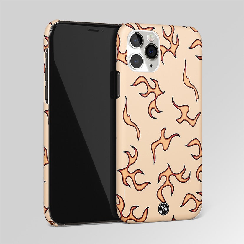 Lil Flames On Light Matte Case Phone Cover