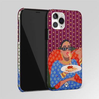 Foodie Queen Matte Case Phone Cover