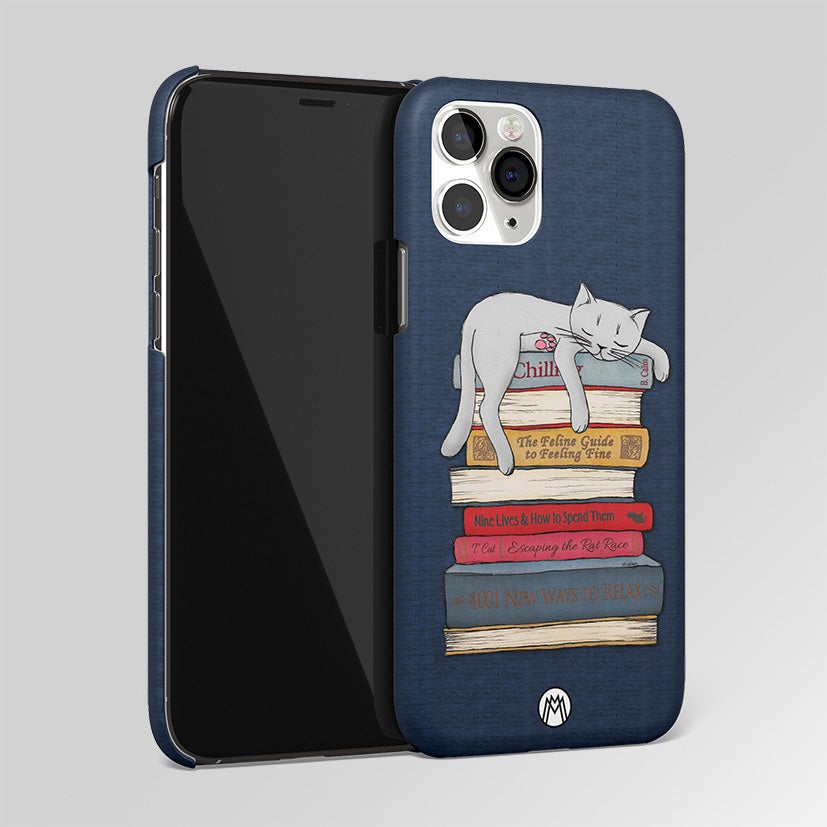 How To Chill Like A Cat Matte Case Phone Cover