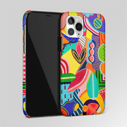 Wild Abstract Matte Case Phone Cover