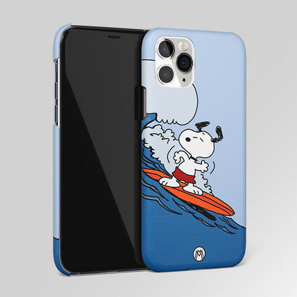 Snoopy Surfing Matte Case Phone Cover