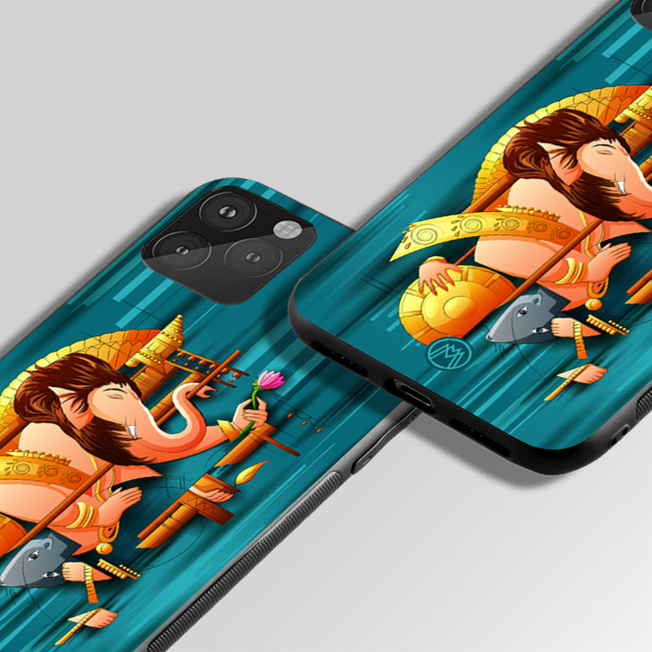 Ganesha Glass Case Phone Cover