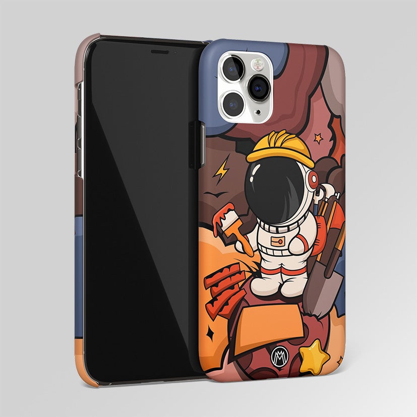 Lil Spaceman Matte Case Phone Cover