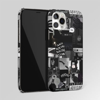 Anti Social Social Club Dark Edition Matte Case Phone Cover