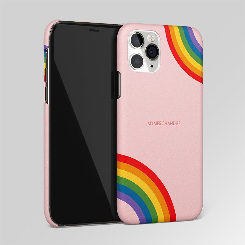 Peachy Prism Matte Case Phone Cover