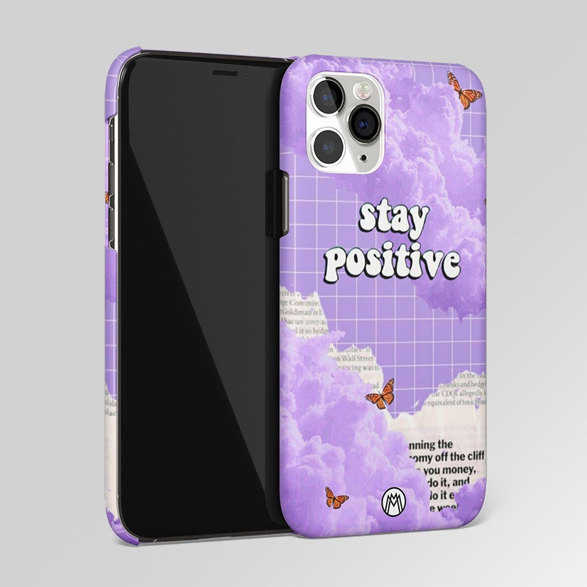 Stay Positive Matte Case Phone Cover