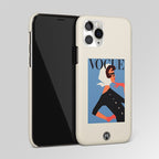 Vogue Lady Matte Case Phone Cover