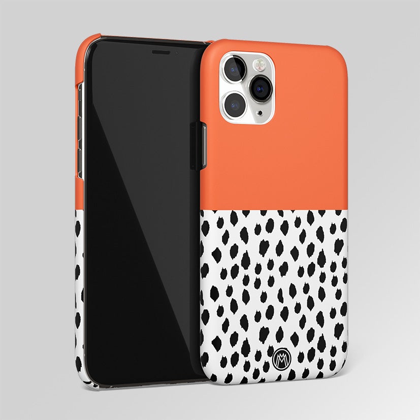 Nostalgic Tangerine Matte Case Phone Cover