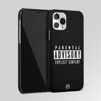 Explicit Content Matte Case Phone Cover