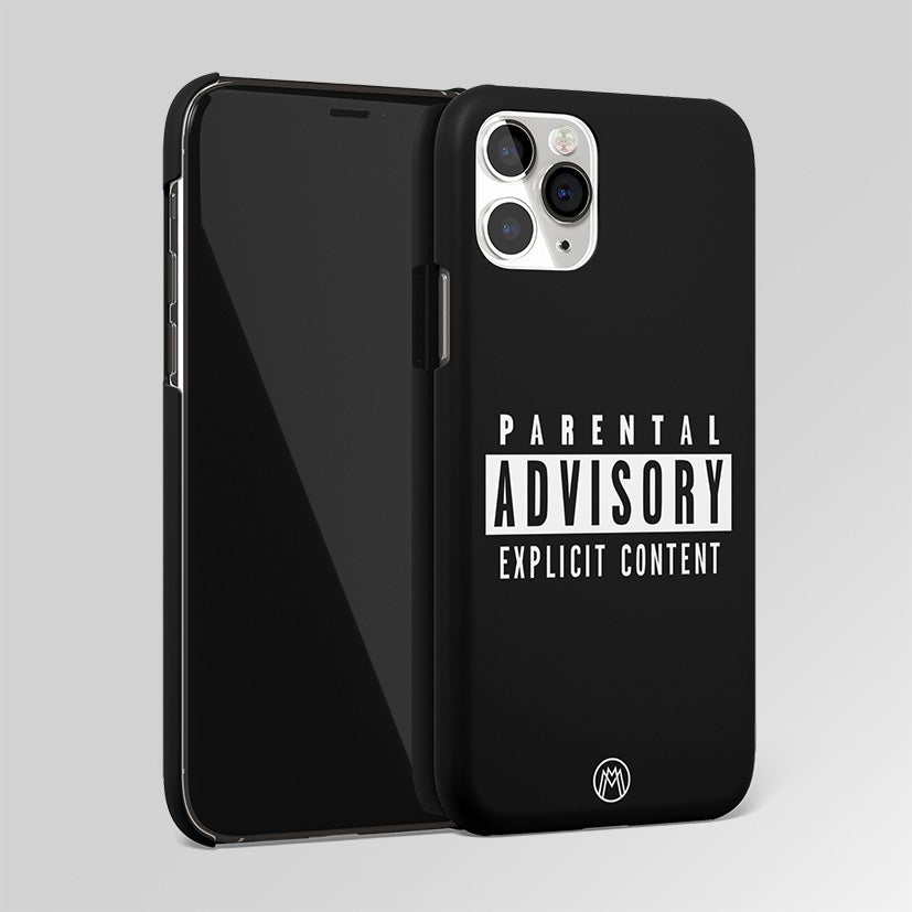 Explicit Content Matte Case Phone Cover