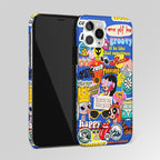 Classic Collage Aesthetic Matte Case Phone Cover