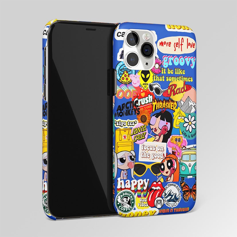 Classic Collage Aesthetic Matte Case Phone Cover