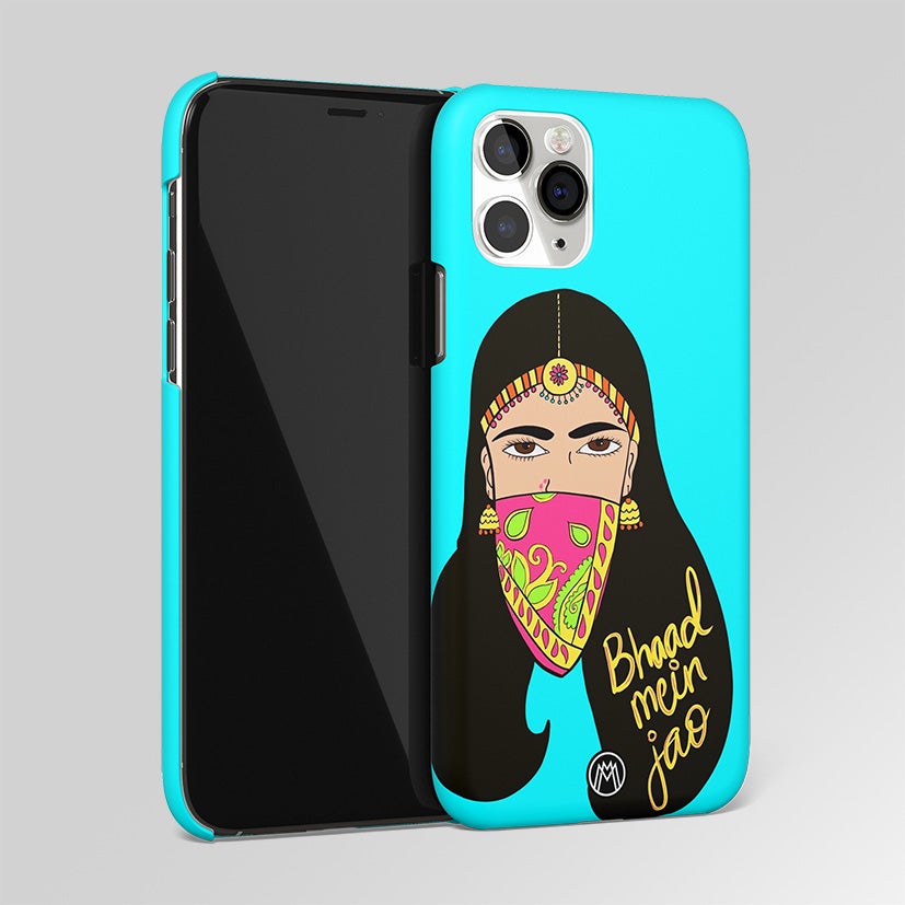 Bhaad Me Jao Matte Case Phone Cover