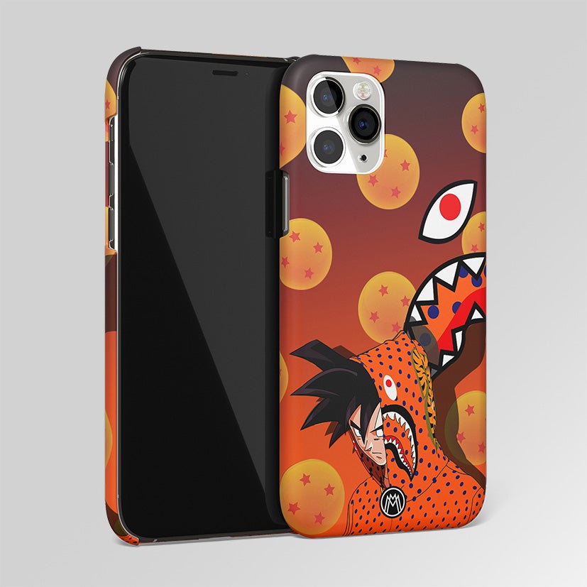 Goku X Bape Matte Case Phone Cover