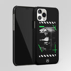 Designer Mona Lisa Black Matte Case Phone Cover