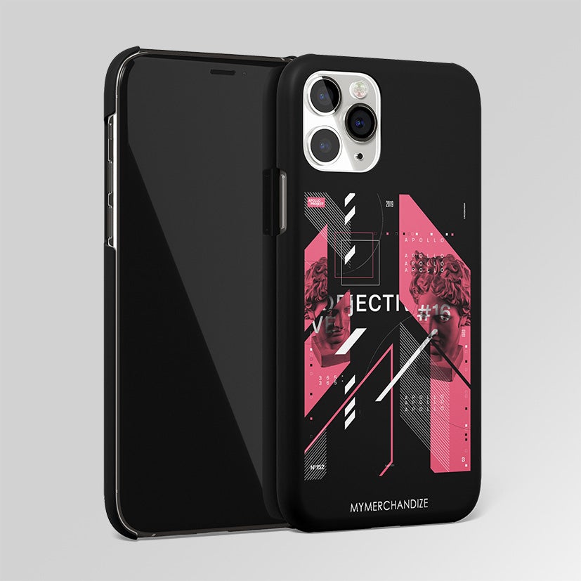 Apollo Project Aesthetic Pink And Black Matte Case Phone Cover