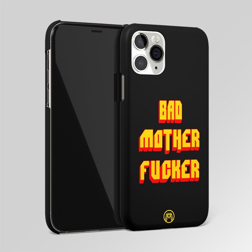 Bad Motherf*cker Movie Quote Matte Case Phone Cover