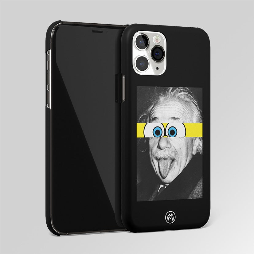 Albert Einstein Spongebob Squarepants Matte Case Phone Cover