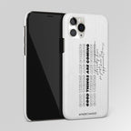 Good Things Are Here Quote Matte Case Phone Cover