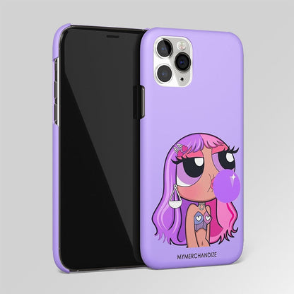 Purple Powerpuff Girls Matte Case Phone Cover