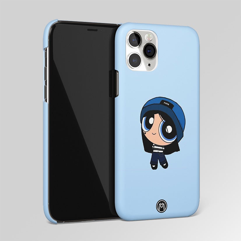 The Powerpuff Girls Blue Bubbles Matte Case Phone Cover
