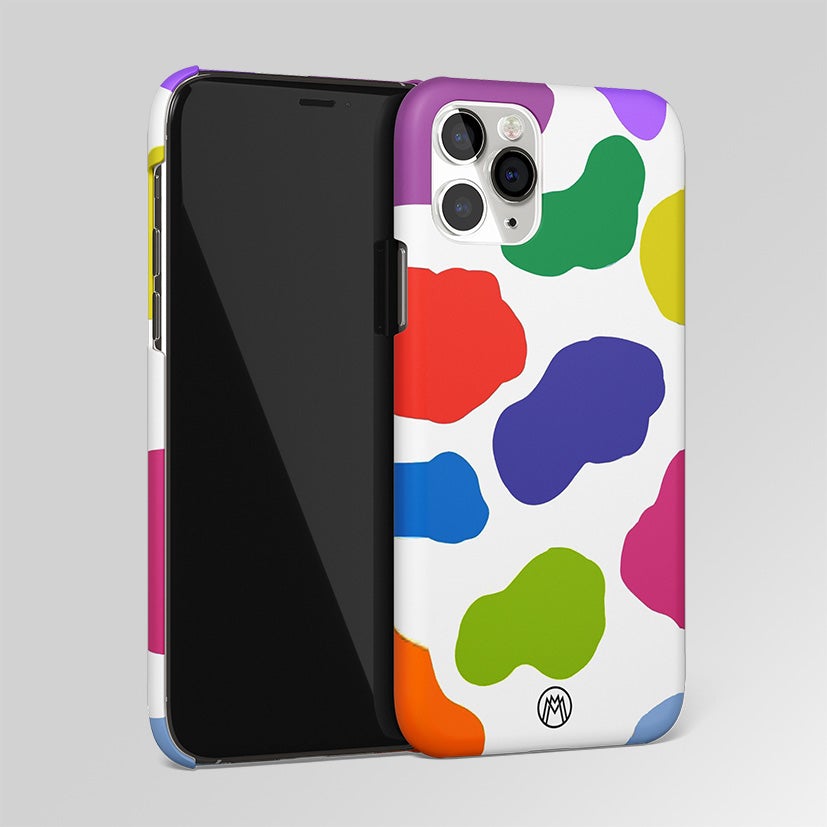 Rainbow Crush Matte Case Phone Cover