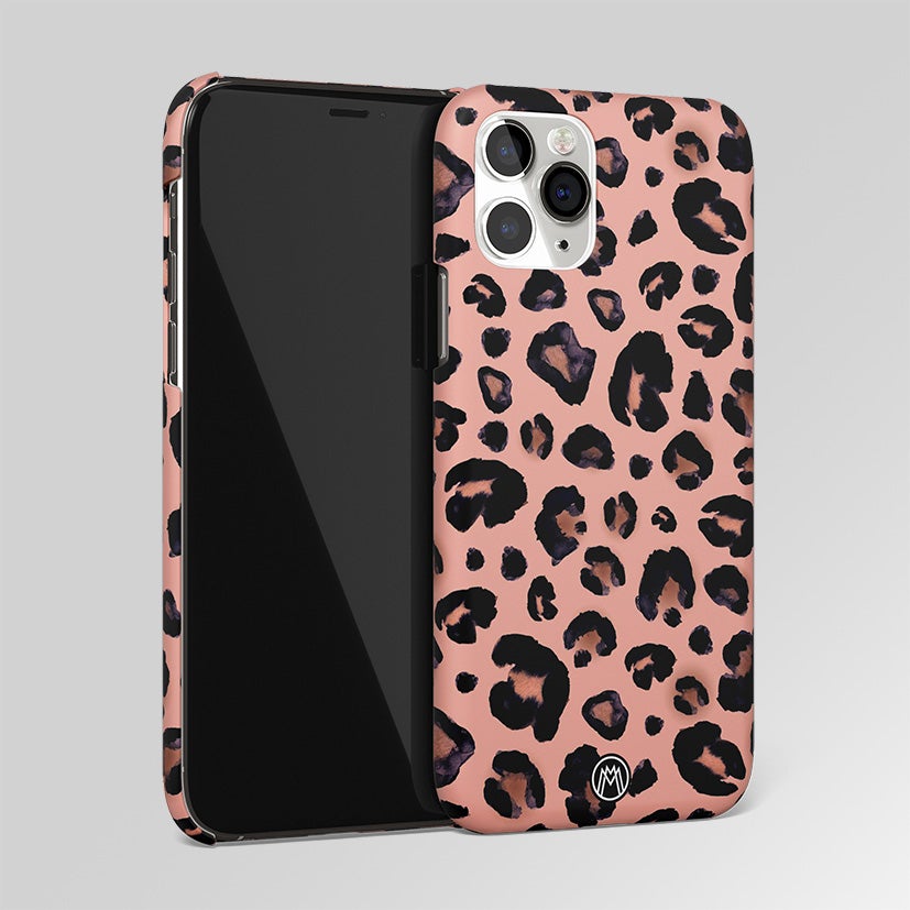 Pink Cheetah Fur Matte Case Phone Cover