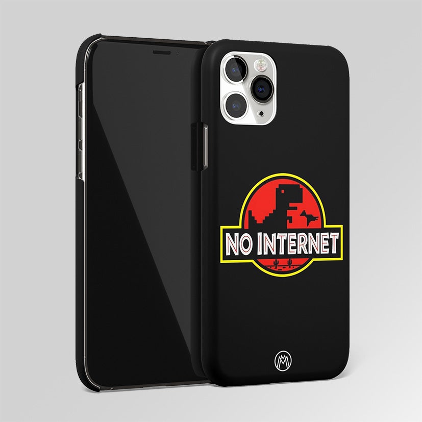 Jurassic Park Without Internet Matte Case Phone Cover