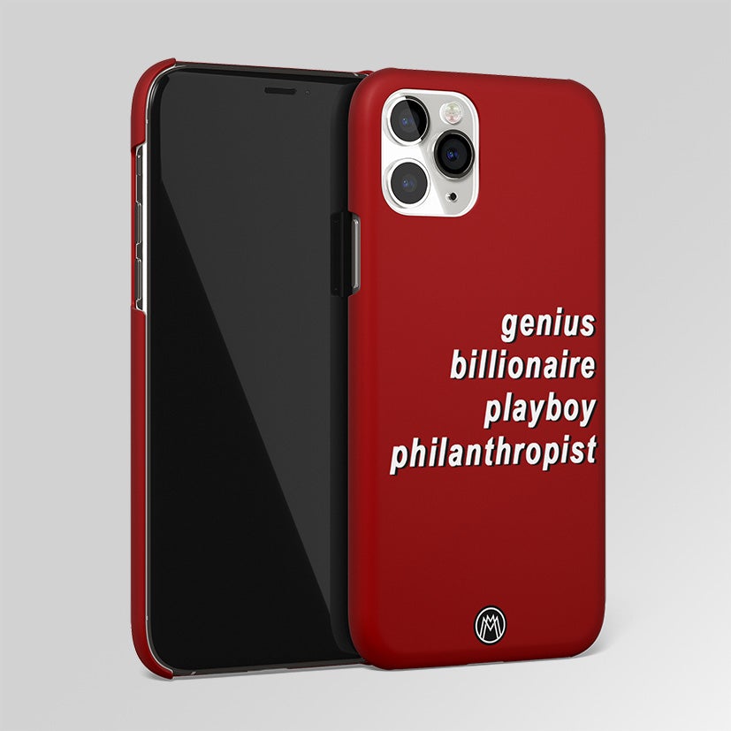 Genius Billionaire Playboy Philantrophist Matte Case Phone Cover
