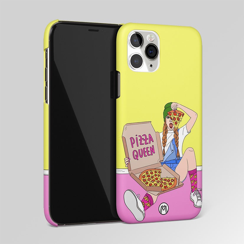 Sassy Pizza Queen Matte Case Phone Cover