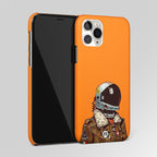Helmet Man Matte Case Phone Cover