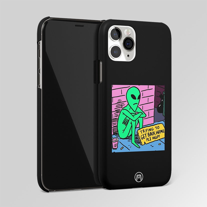 Go Home Alien Matte Case Phone Cover