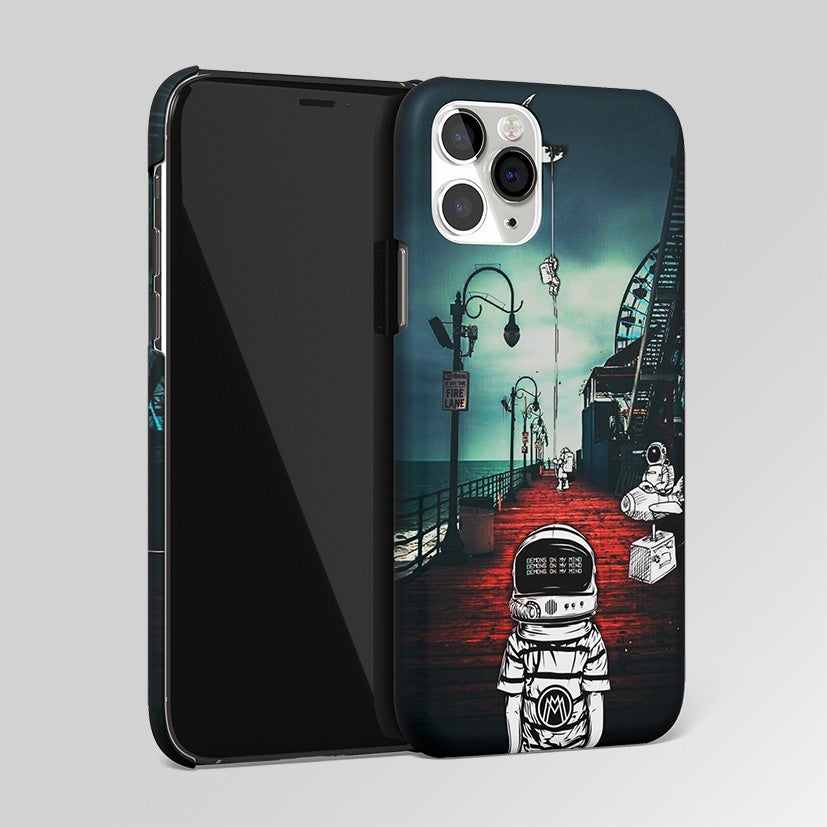 Astronaut Believer Beach Matte Case Phone Cover