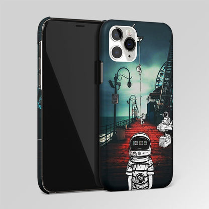 Astronaut Believer Beach Matte Case Phone Cover