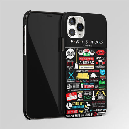 Friends Collage Matte Case Phone Cover