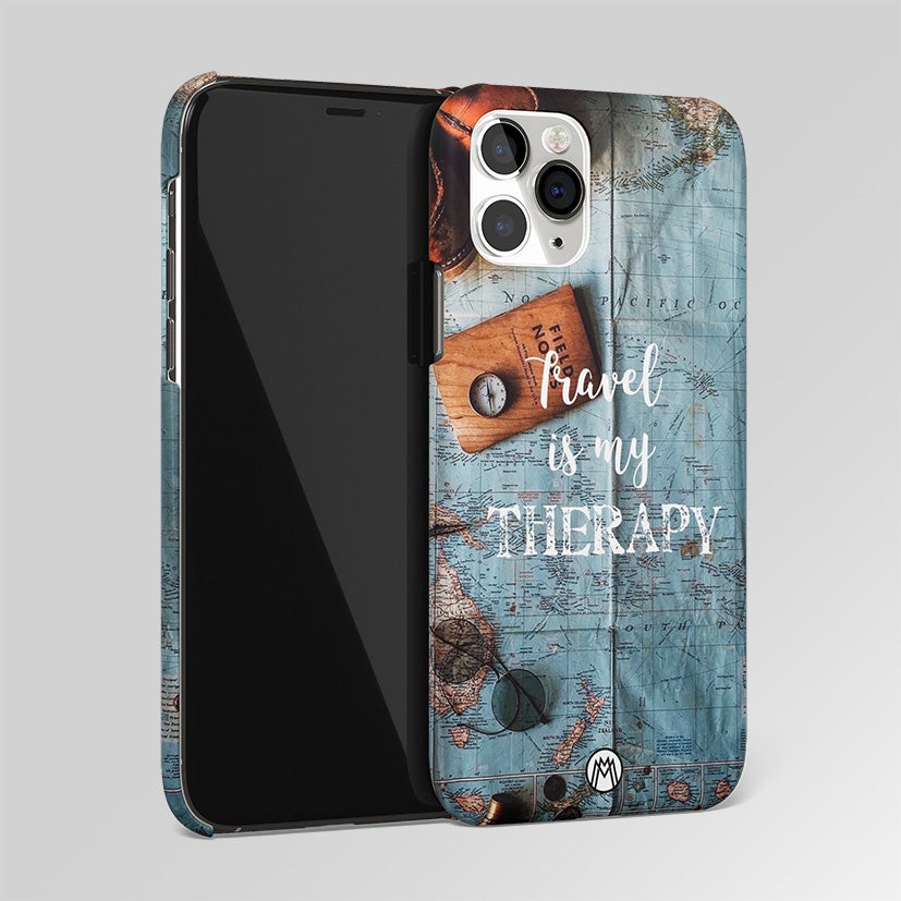 Travel Is My Therapy Matte Case Phone Cover