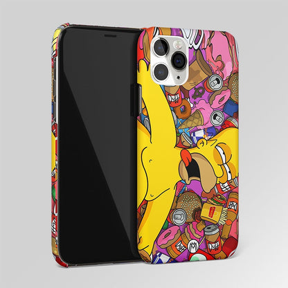 Drunk Homer Simpsons Matte Case Phone Cover