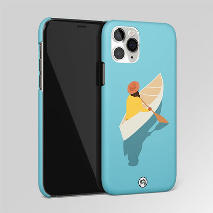 Boat Girl Matte Case Phone Cover